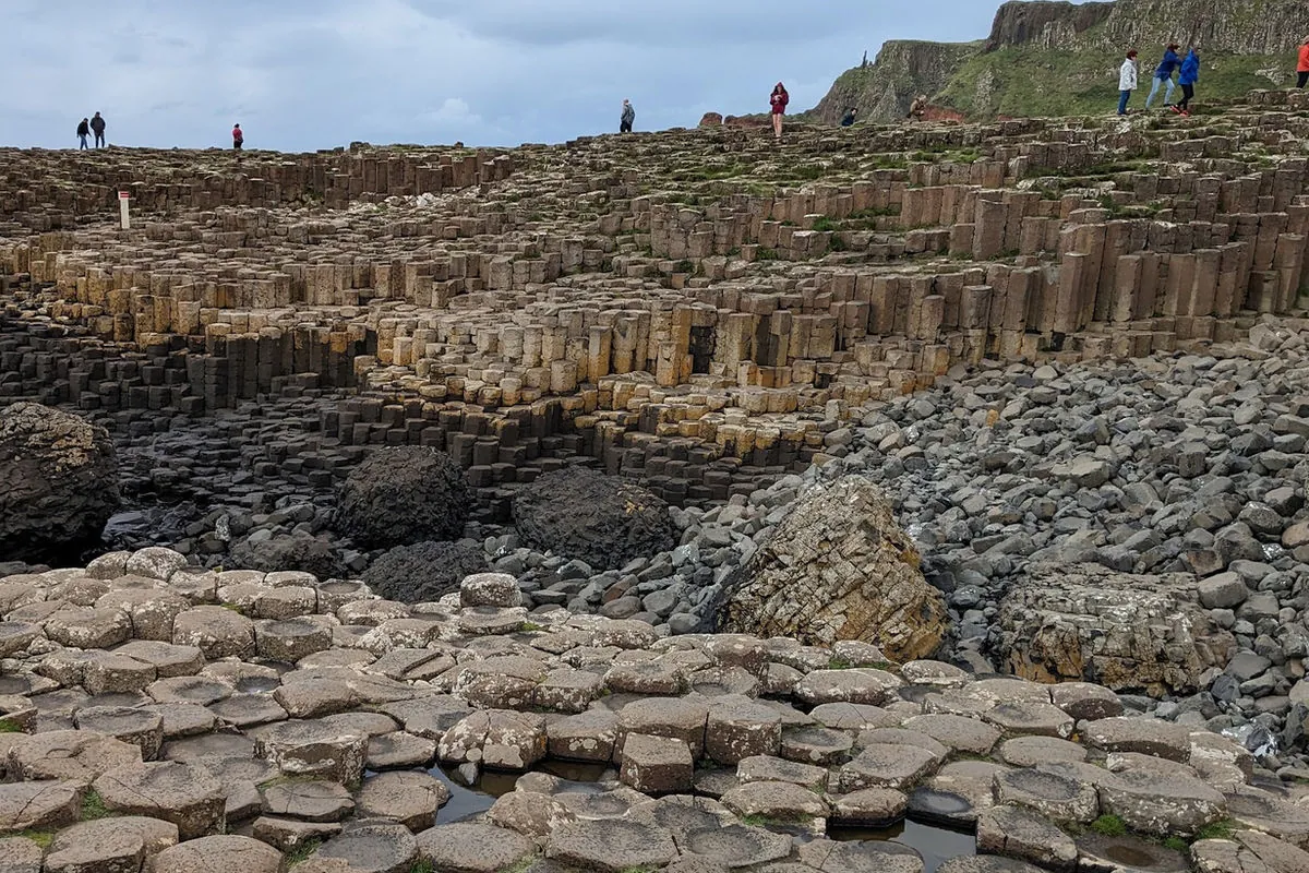 A visit to the Giant’s Causeway during the Giant Adventure programme